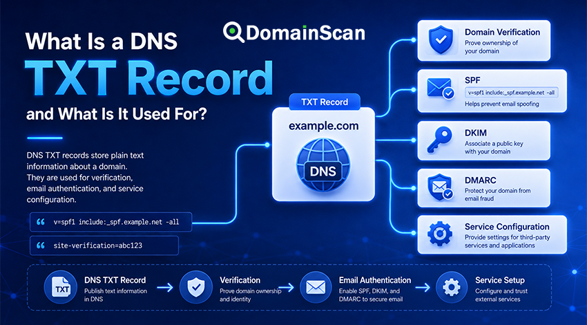 What Is a DNS TXT Record and What Is It Used For?